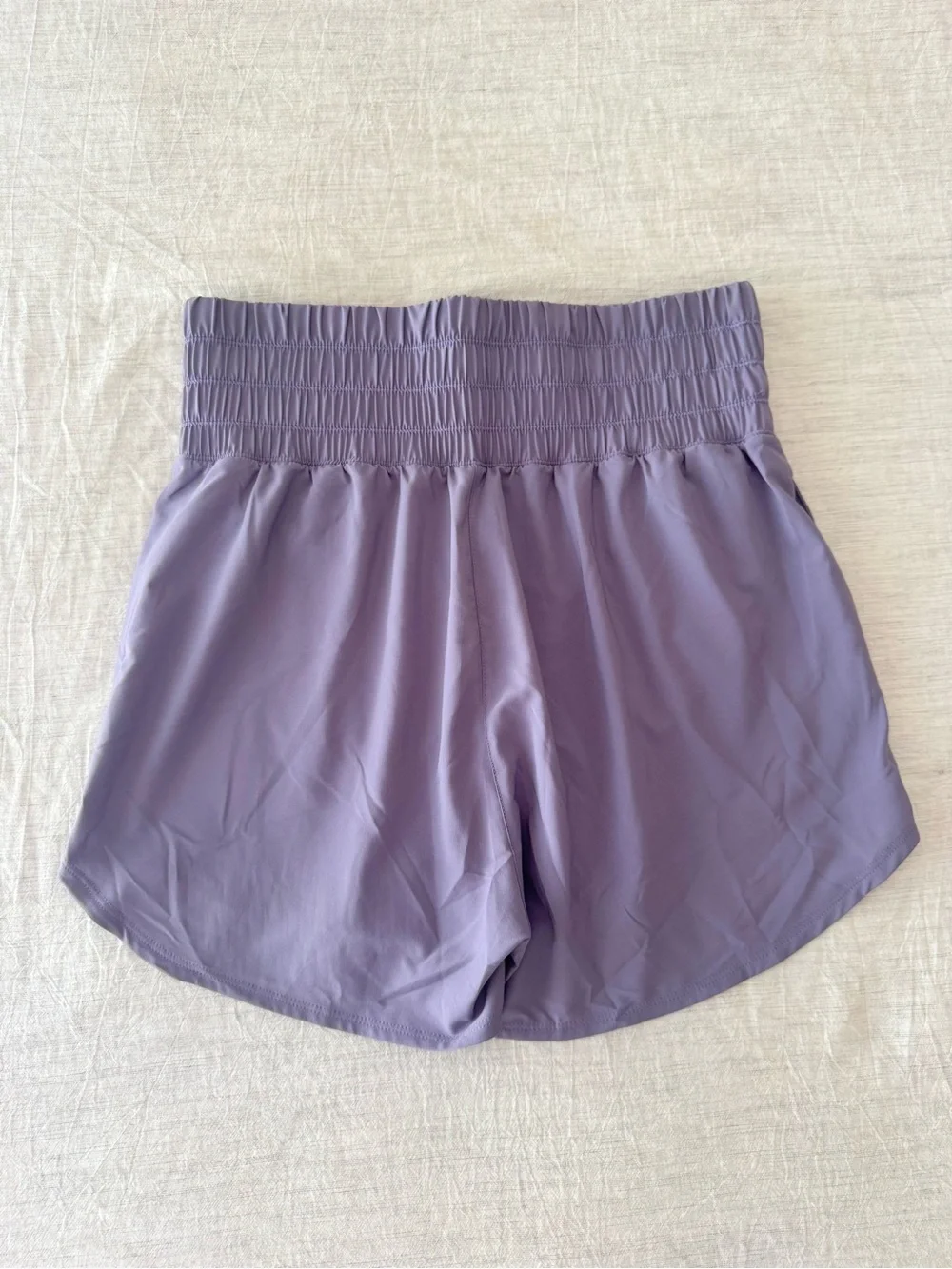 Nike Women’s Dusty Mauve Lavender High Waist Athletic Shorts